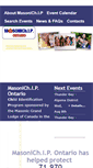 Mobile Screenshot of masonichip.ca